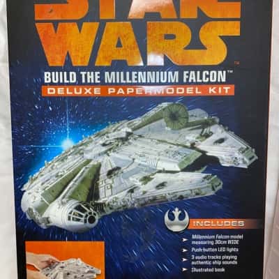 Star Wars Build The Millenium Falcon 3D Papermodel Kit