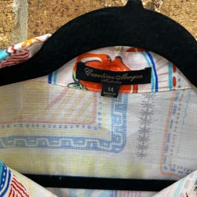 Caroline Morgan Womens  Size 14 Short Sleeve and pants Pattern Set 