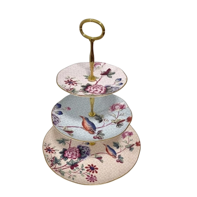 Wedgewood “Cuckoo” 3 tier High Tea set