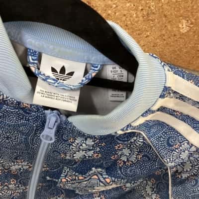 Adidas Kids  Size 9- 10 year Jackets Blue / Floral 