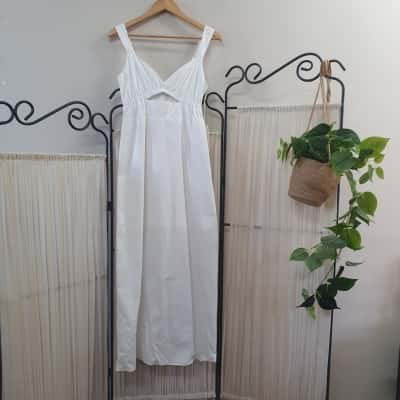 Lulu & Rose Women's Size S Kora Maxi Dress White -  New With Tags