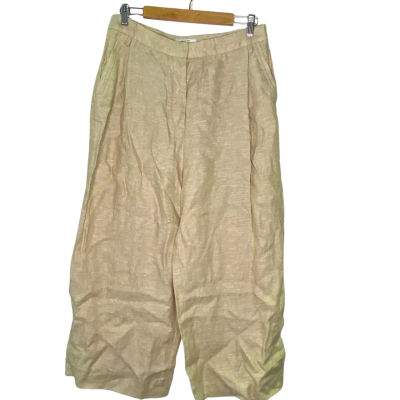 Country Road Womens  Size 12 Casual Pants Beige 