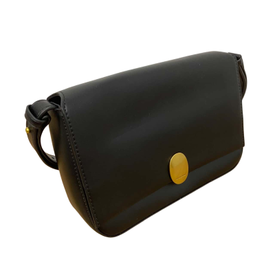 Country Road Womens Foldover Pouch Bag Black  