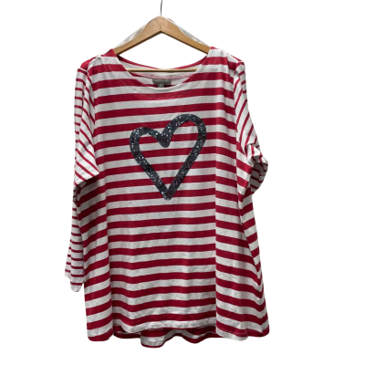 Autograph BNWT Womens  Size L Jumper Red / Striped / White 