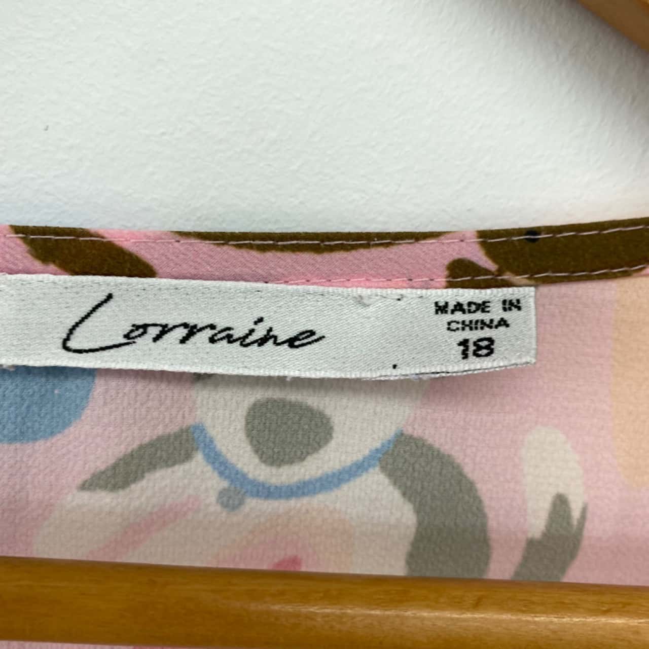 Lorraine Cats And Dogs Print Midi Dress Pink Size 18 / XXXL(s)