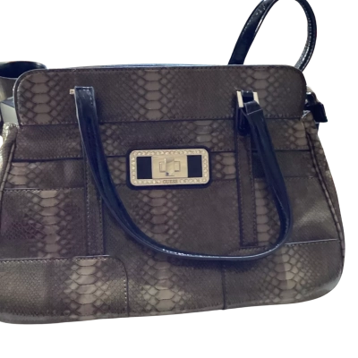 Guess Womens Handbag Brown 