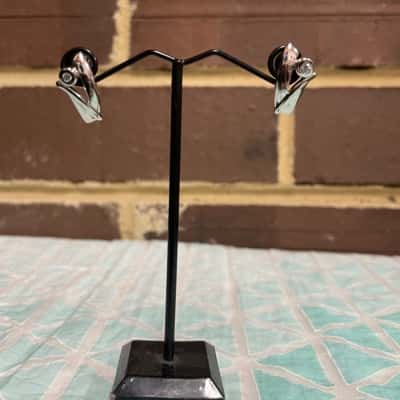  Silver 925 stud Earrings With Sparkly Stone Womens 