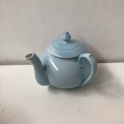 Royal Worcester Blue Teapot 