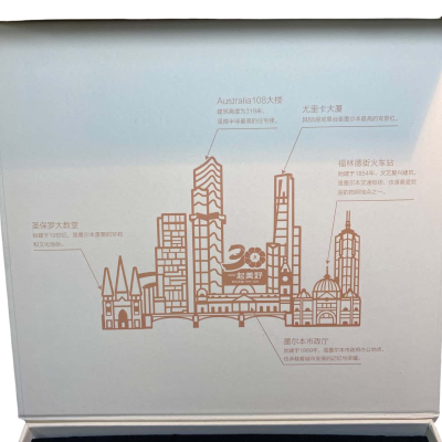 This appears to be an award or commemorative plaque from Amway China, celebrating marketing elites who attended an overseas study seminar