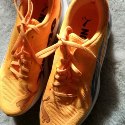 Puma Men's Orange Nitro Sneakers
