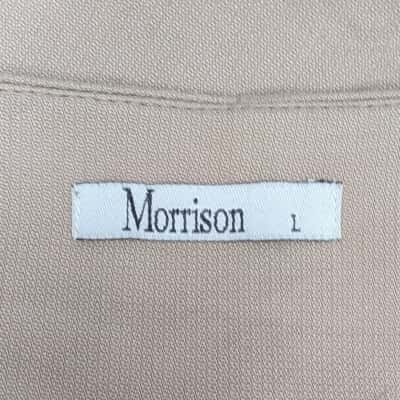 Morrison Womens Beige Shorts Size L 