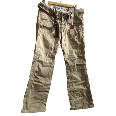 Espirit Womens  Size 10 Flared Pants Khaki 