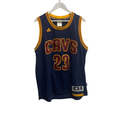 Adidas Unisex  Size L Blue / Red / Yellow Basketball Shirt