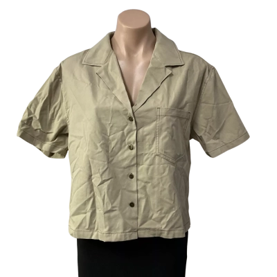 Country Road Womens Size 12 Artichoke Short Sleeve Shirt (new)