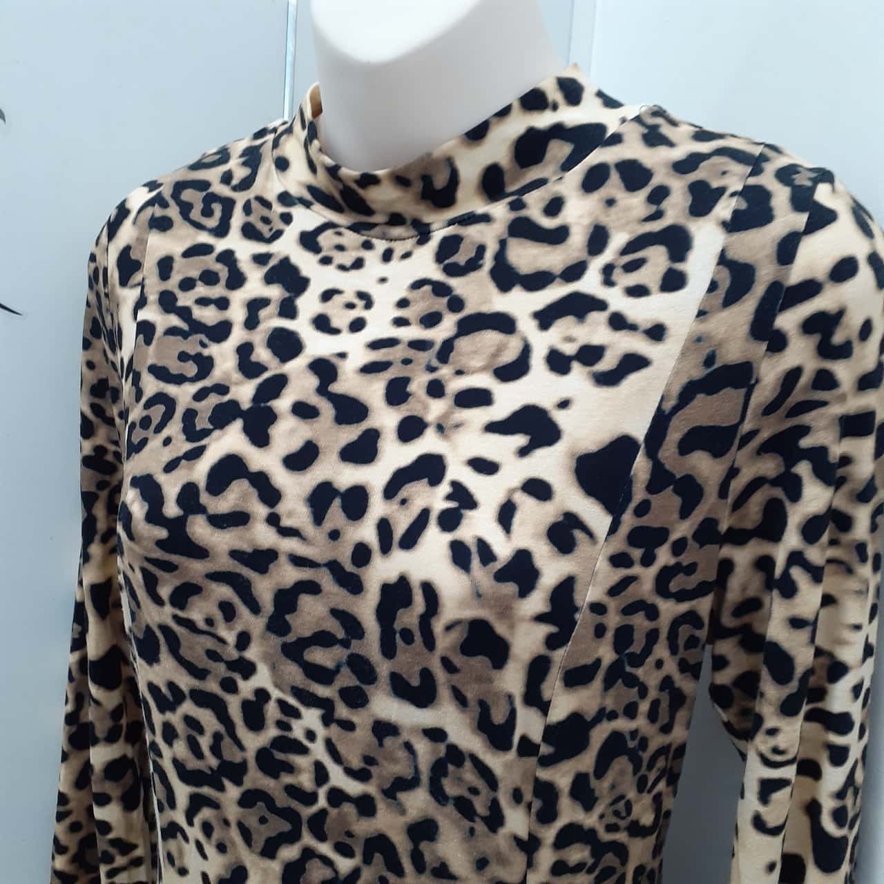 Womens WALLIS Animal Print Dress UK size 12(s)