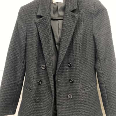 Kookai Womens  Size 34 Blazer Black  