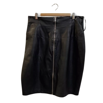 Women’s City Chic Faux Leather Skirt