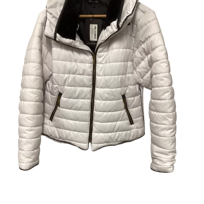 Pretty Little Thing Womens  Size XL Puffer Jacket White 