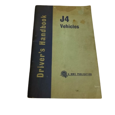 J4 Vehicles Driver’s Handbook