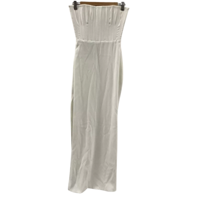 Alex Perry Womens  Size M / S Sleeveless Midi Dress White 