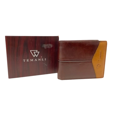 Temanli Bifold Wallet With Branded Display Case