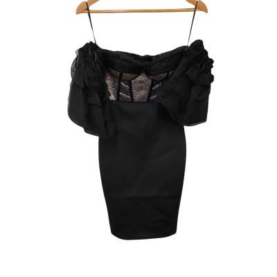 BNWT Eliya The Label Womens  Size XS Mini Dress Black  