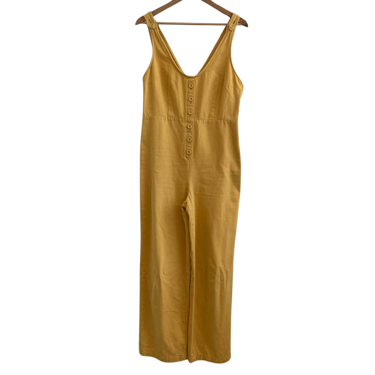 Large Yellow Maxi Jumpsuit (s)