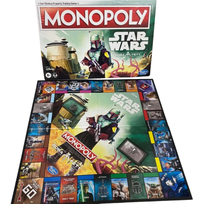 Star Wars Boba Fett Monopoly