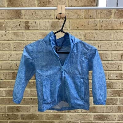 Macpac Kids blue rain jacket Size 3 