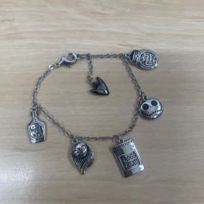 Disney Jack and Sally Charm Bracelet 