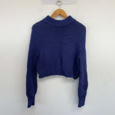 Mister Zimi Blue Knit Jumper  Size M 