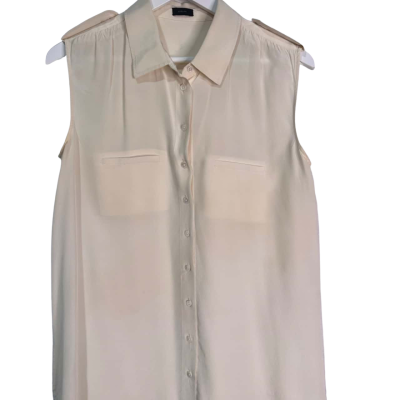 Joseph Womens  Size 42 / L / XL Sleeveless silk blouse 