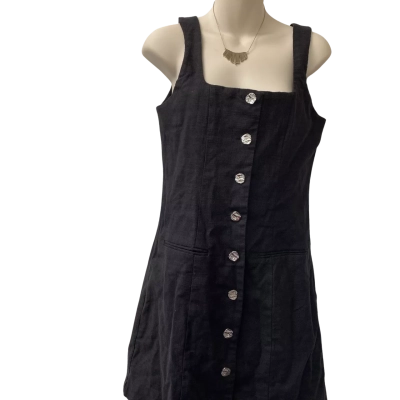 Cotton On Black Mini Dress Size 10 