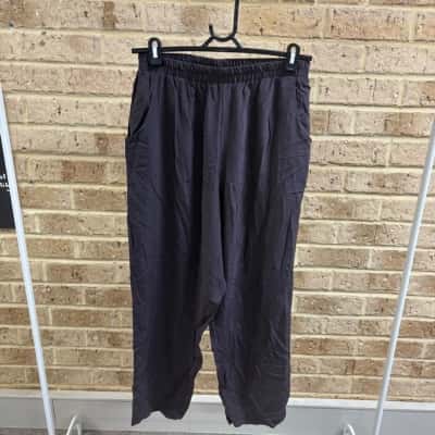 Kookai Womens plum wide leg pants Size 40 