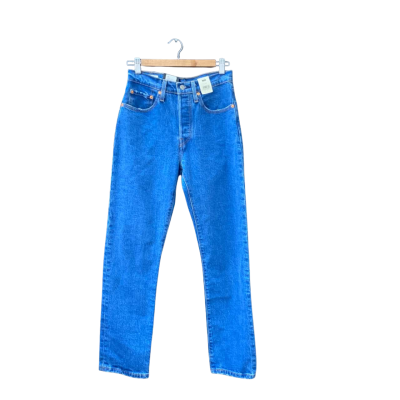 Levi's Size 8 Straight Leg Jeans Blue BNWT