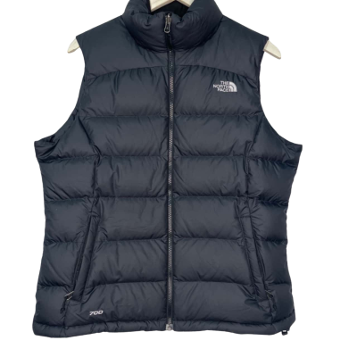 The North Face Womens Size L black puffer vest 