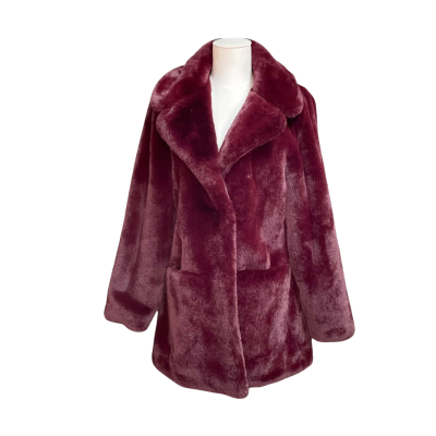 Womens faux fur coat