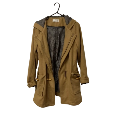Womens Stussy Size 12  Brown / Grey  Winter Coat 