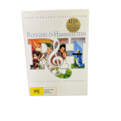 Rodger & Hammerstein 12 Disc Musical celebration DVD set 