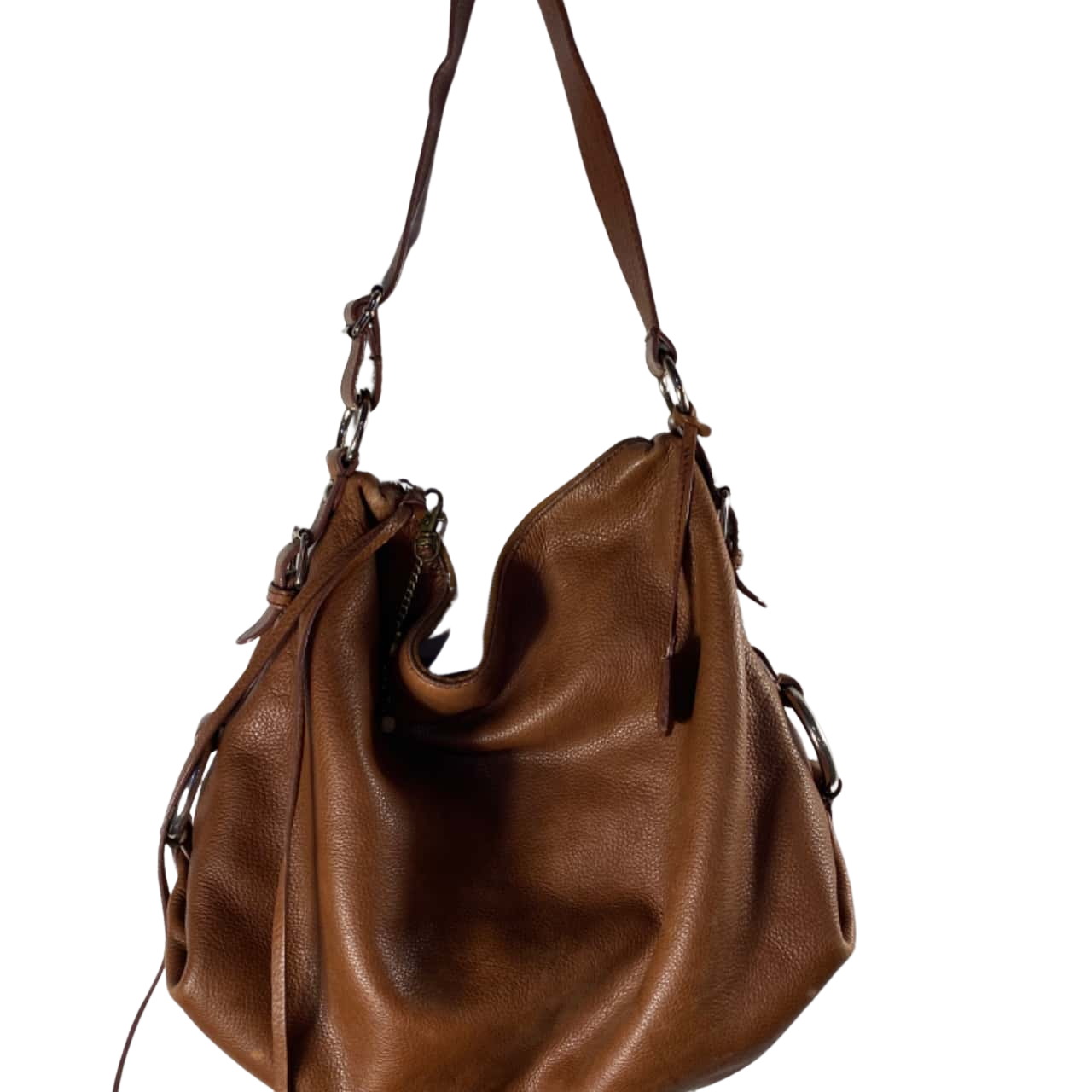 Banana Republic Womens Leather Handbag Brown (s) - Used Good