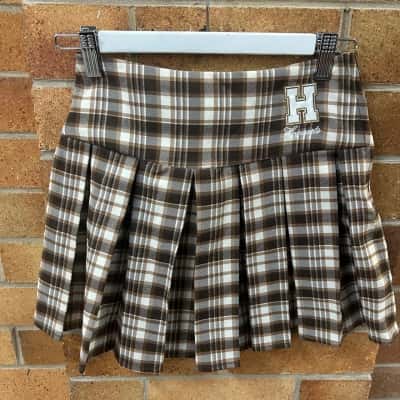  Womens Harry Potter  Size 10 Mini Skirt Checked 