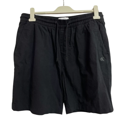 Mens Calvin Klein jeans shorts size L black