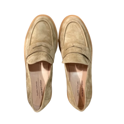  Mens  Size 40 Edward Meller Galia Loafer in Sahara Suede 