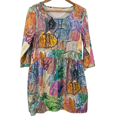 Gorman Womens Dress Size 6 Multicoloured 