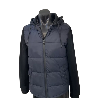  INDIE BY  INDUSTRIES   Size 14 Hooded Jacket Black  / Blue 