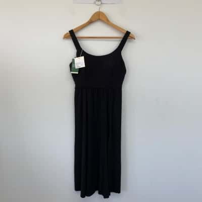 Halara Black Softlyzero Airy Sleeveless Sport Dress  Size M