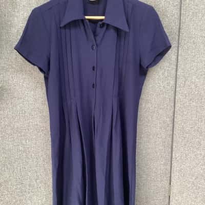 Legit vintage dress  Size 8 Blue 