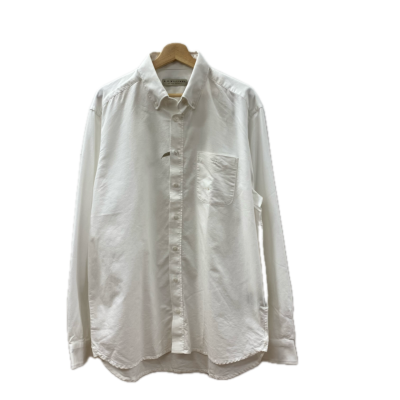 R.M. Williams Mens Size XL Long Sleeve Shirt Off White / White 