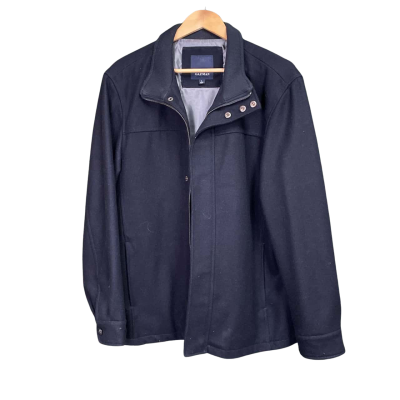 Gazman Mens  Size L Winter Jacket Navy Blue 