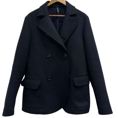 Montedoro double-breasted wool jacket Mens  Size 52 Navy Blue 